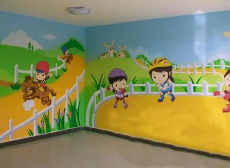 寿宁幼儿园墙体彩绘制作流程及注意事项